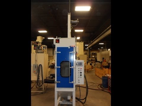 CM3036 PRC-9 VERTICAL BLAST SYSTEM W/PART CLAMP