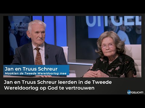 Uitgelicht! 4 mei 2022 - Jan en Truus Schreur leerden in de Tweede Wereldoorlog op God te vertrouwen