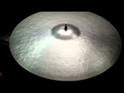 21 Rustico Senescent Ride, 2066g - Handcrafted cymbals by Craig Lauritsen