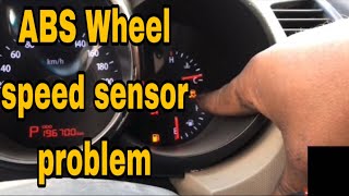 Kia soul ABS wheel speed sensor problem