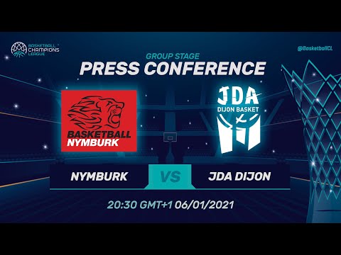 ERA Nymburk v JDA Dijon - Press Conference | Basketball Champions League 2020/21