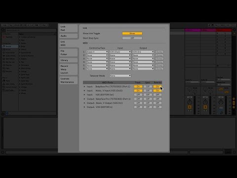 Learn Live: Setting up MIDI