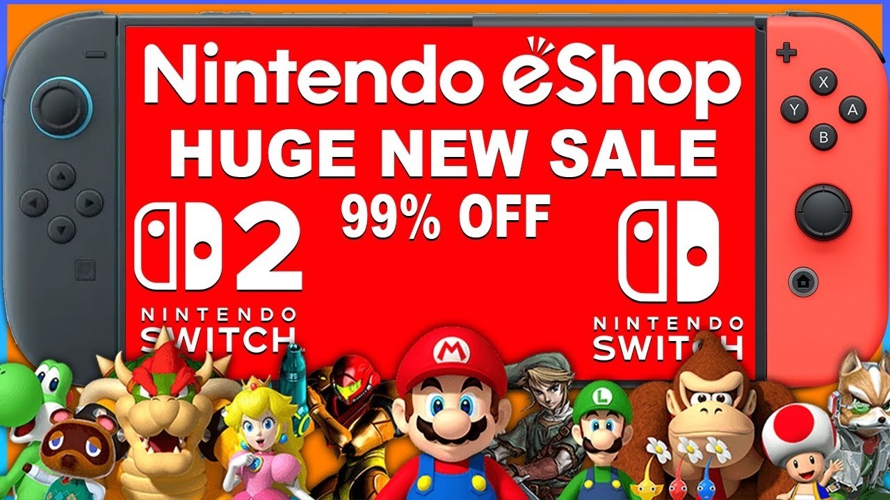 This NEW Nintendo Eshop Sale Has AMAZING DEALS!