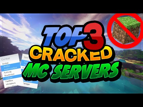 TOP 3 BEST CRACKED SERVERS TO HACK ON (Bad Anticheat) - [2021] Minecraft