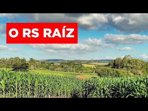 O RIO GRANDE DO SUL RAIZ! Morro Redondo e suas estradas de chão (4K)