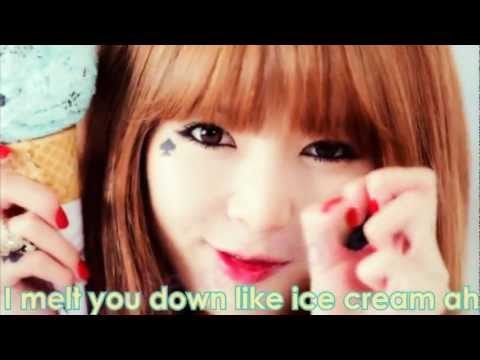 hyuna- ice cream [English lyrics][HQ]
