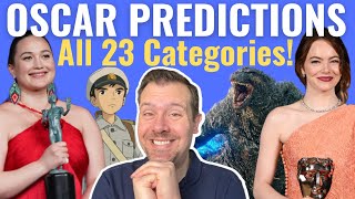 Very Final Oscar Predictions 2024!
