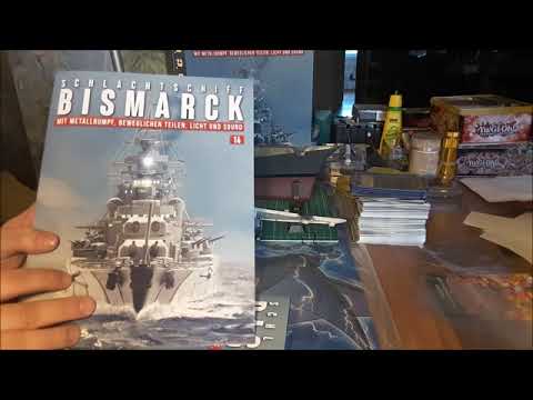 Metall Bismarck von Hachette Part 16 , 17 + Unboxing 5
