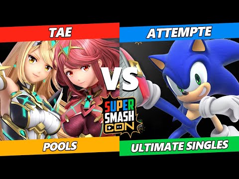 SSC 2023 - Tae (Pyra Mythra) Vs. Attempte (Sonic) Smash Ultimate Tournament