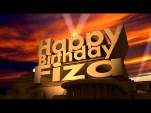 Happy Birthday Fiza
