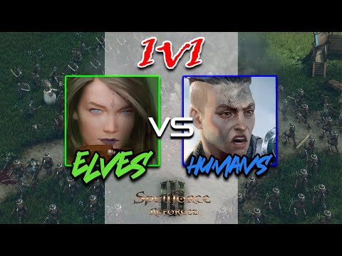 Spellforce 3 Reforced | Elves VS Humans | PvP | 1v1
