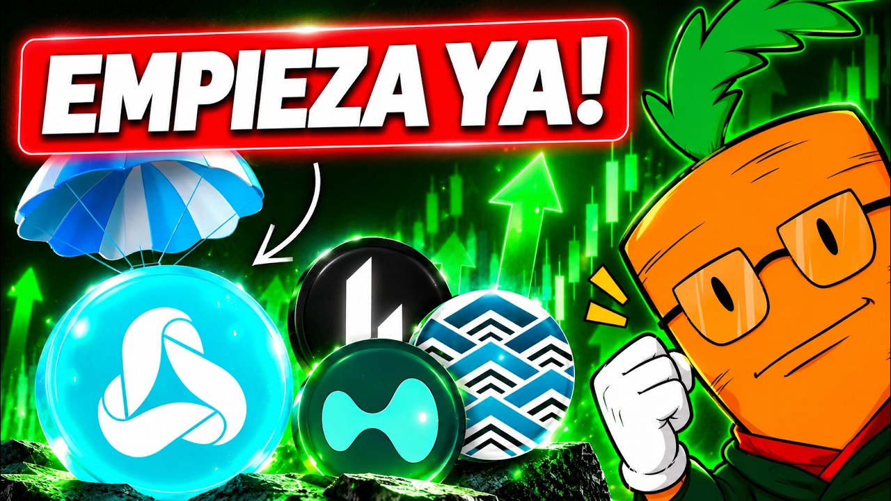 Nuevo AIRDROP con GRAN POTENCIAL 💰 | Novedades del MERCADO y mi ESTRATEGIA