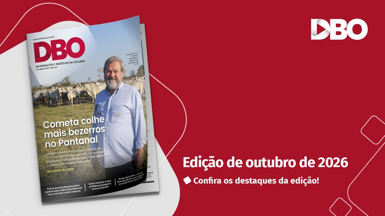 Revista DBO | Cometa colhe mais bezerros no Pantanal