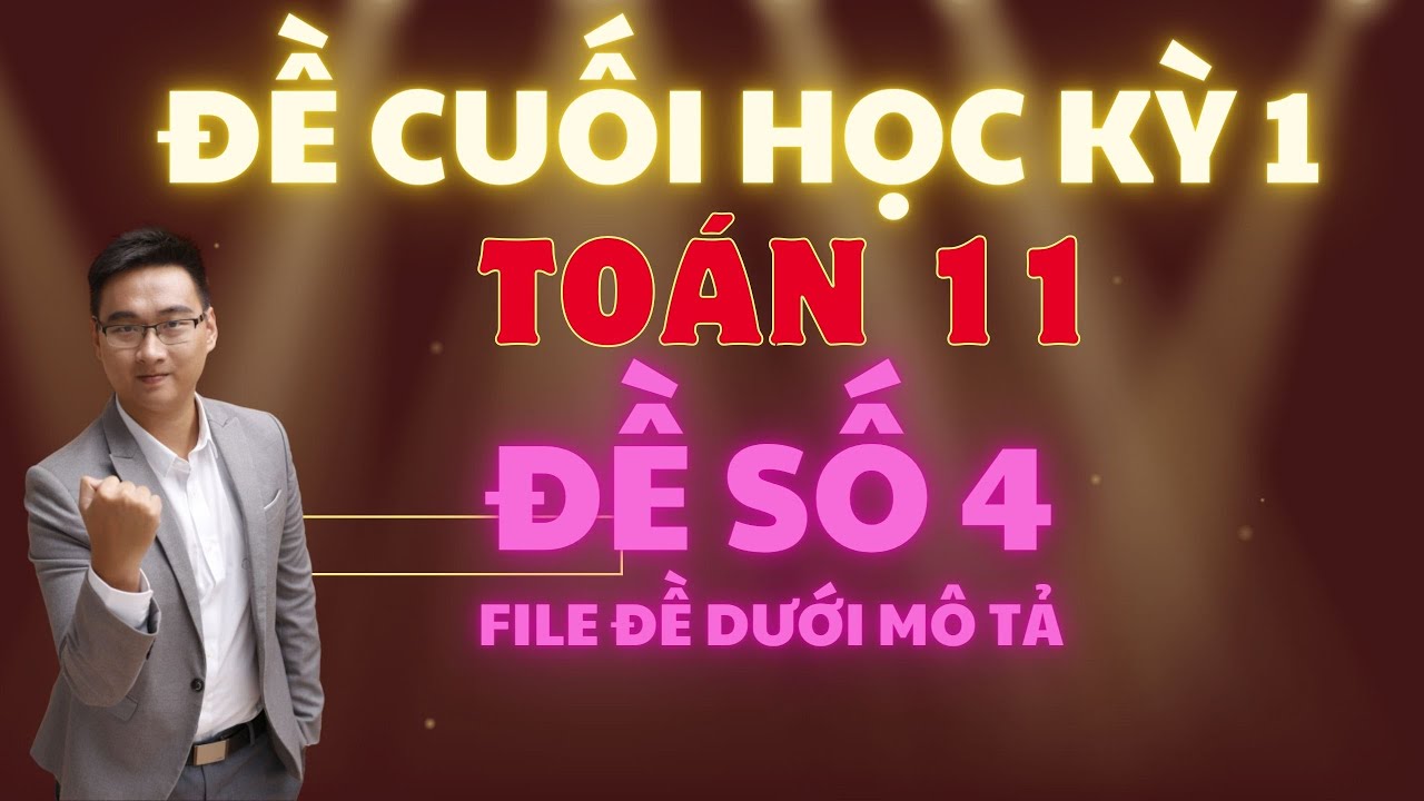 ĐỀ ÔN TẬP SỐ 4