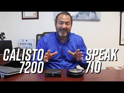 Jabra Speak 710 vs Poly Calisto 7200 - Mic Test & Comparison