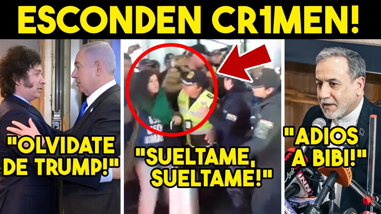 TRUMP HELADO! BIBI LLORA POR IRAN, LLEGA MILEI. FRACASA ESCUDO EU, CIERRAN FRONTERAS. HOY