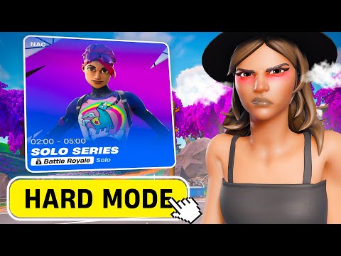 I Played Fortnite's HARDEST Tournament...