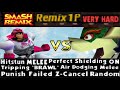 Smash Remix Remix 1P Mode Gameplay Toggle ON With Captain Falcon VERY HARD