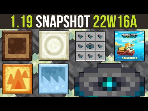 xisumavoid - Minecraft 1.19 Snapshot 22W16A New Record Disc, New Paintings, New Soundtrack!