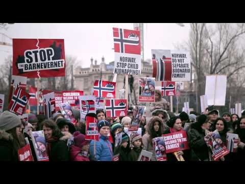 Protest impotriva BARNEVERNET