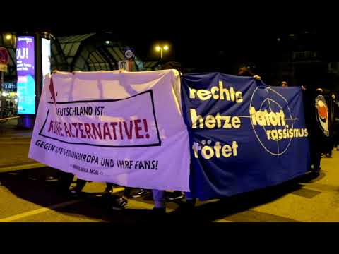 Demo gegen Einzug der AFD in den Bundestag (2017-09-24)