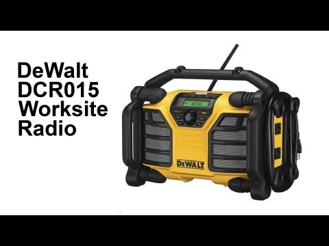 DeWalt DCR015 Worksite Radio