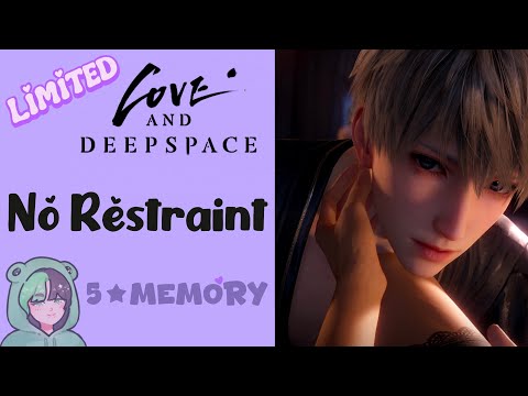 Xavier: No Restraint | 5 Star Memory Kindled | Love and Deepspace | Limited | Misty Invasion