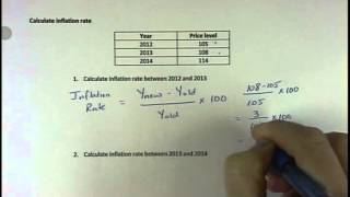 Calculate Inflation Rate
