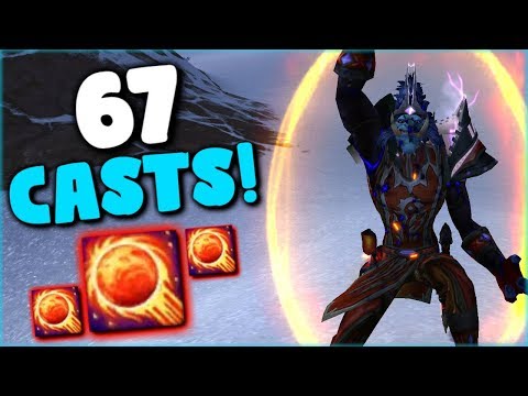 ONLY USING GREATER PYROBLAST! - WoW BFA 8.3 Fire Mage PvP