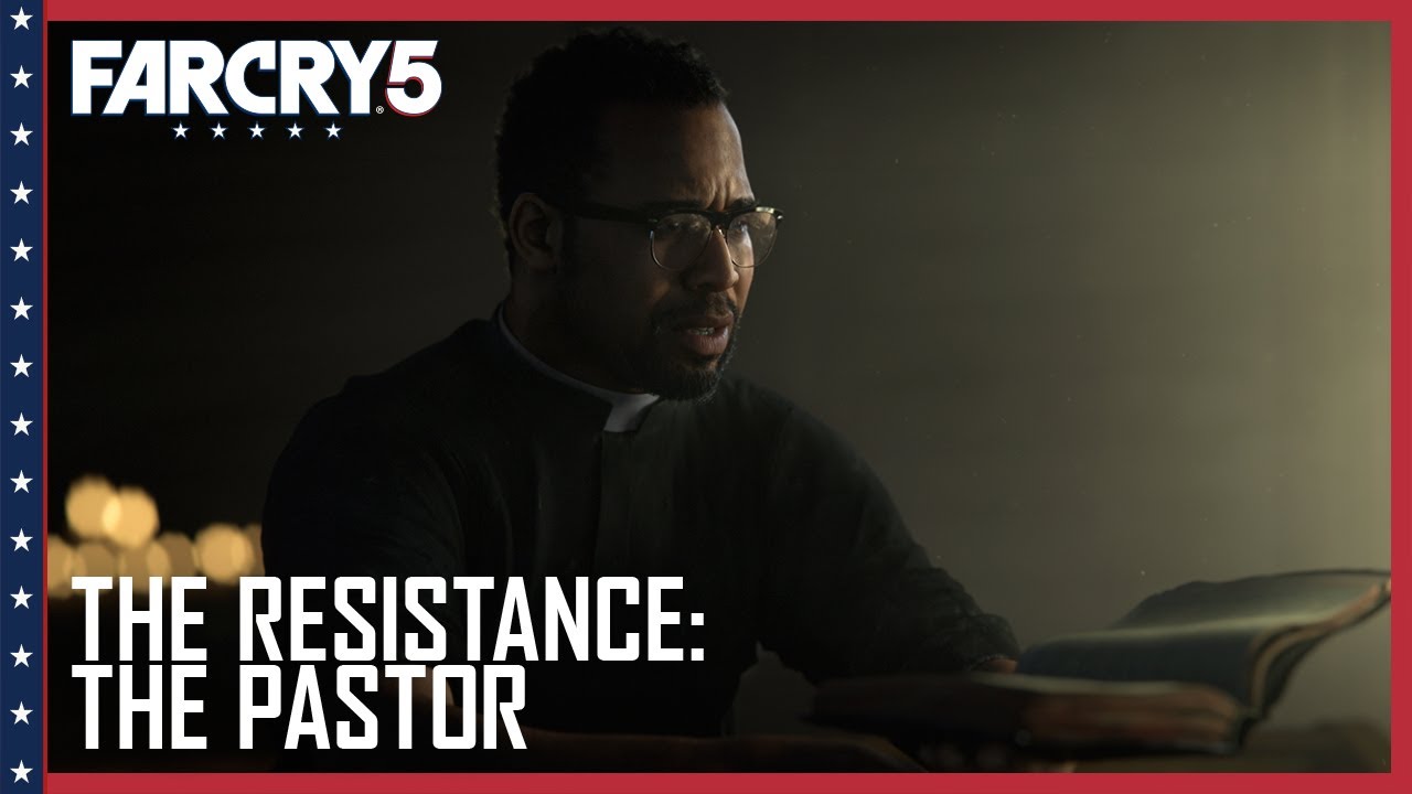 Far Cry 5: Official The Resistance: Pastor Jerome Jeffries Trailer | Ubisoft [NA] - YouTube