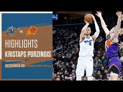 Highlights: Kristaps Porzingis scores 22 points vs Phoenix Suns - 12/28/22