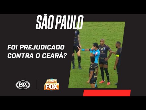 SÃO PAULO FOI PREJUDICADO CONTRA O CEARÁ? Comentaristas analisam atuação da arbitragem