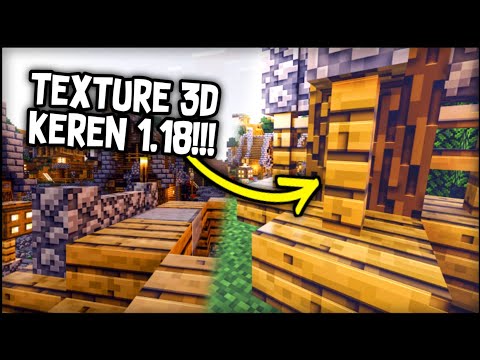 Mhavin -  MUST TRY!  3D TEXTURE PACK IN MINECRAFT PE 1.18!