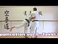 Tekki Shodan Bunkai Strategies 2020 Week 10 Koryu Karate Oyo Jutsu