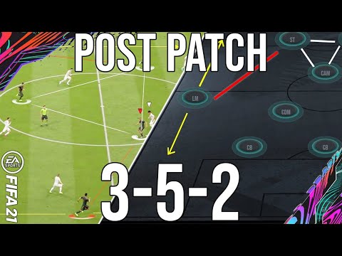 META ELITE 3-5-2 TACTICS POST PATCH Complete Dynamic Set Up To Get More Wins & Get Elite! - FIFA 21
