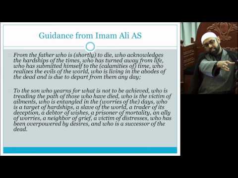 Guidance from Imam Ali (as) [part 1] - 18th Ramadhan 1436 - Sheikh Jaffer H. Jaffer