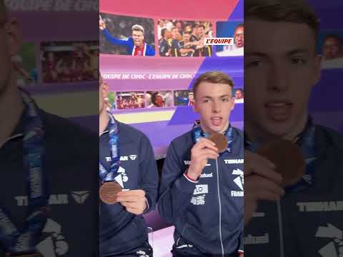 L’équipe de France est de retour des championnats du monde par équipe de tennis de table ! #shorts