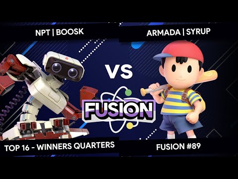 Fusion #89 - Boosk (R.O.B.) vs Syrup (Ness) - Top 16 - Winners Quarters