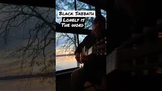 Lonely is the Word Black Sabbath Fingerstyle #fingerstyle #acousticguitar
