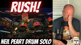 Drum Teacher Reacts: NEIL PEART | Rush - Malignant Narcissism / De Slagwerker (Snakes &amp; Arrows Live)