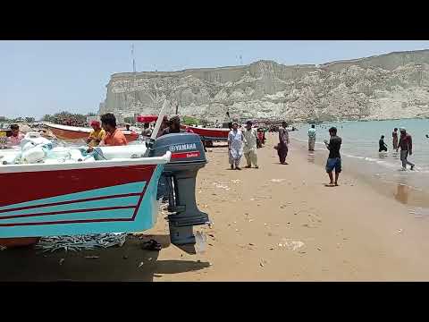 GAWADAR BEACH SWIMMING