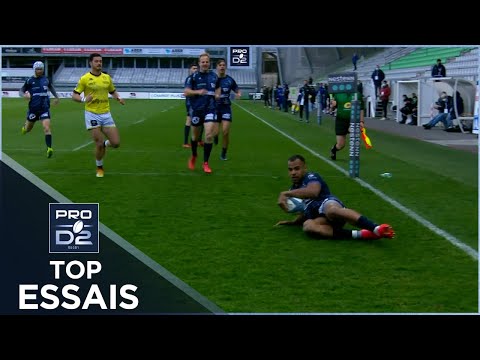 TOP Essais de la J24 – PRO D2 – Saison 2020-2021