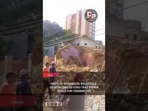 ‎#Coro #Falcón #Derrumbe #Terremoto #dpnoticias1‎
