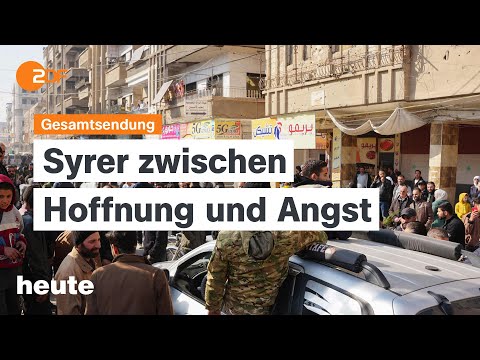 heute 19:00 Uhr vom 09.12.24 Syrien im Umbruch, Treffen in Kiew, Die Linke stellt Wahlprogramm