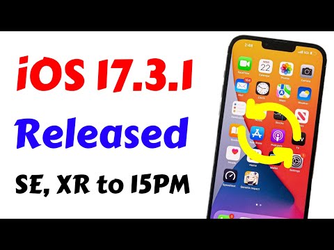 iOS 17.3.1 Released For iPhone XR, SE 2020 to 15 Pro Max | iOS 17.3.1 Update Features | iOS 17.3.1