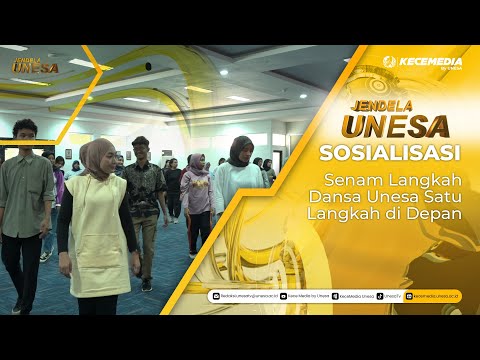 JENDELA UNESA: Sosialisasi Senam Langkah Dansa Unesa Satu Langkah di Depan