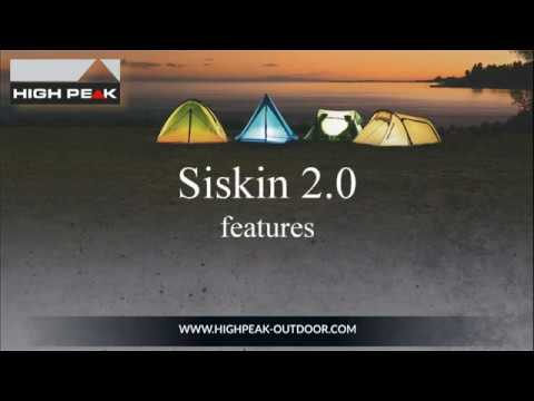 Палатка High Peak Siskin 2.0 LW Pesto/Red (10330) 928915