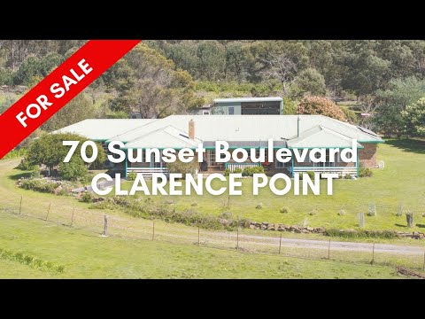 70 Sunset Boulevard, Clarence Point, TAS 7270, 4房, 2浴, House
