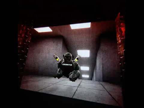 I survived the monster in scary baboon. Also subscribe!!!!! #scarybaboon #vr #oculus #gorillatag