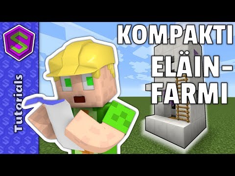 Automaattinen Lehmäfarmi! | Minecraft Tutoriaali